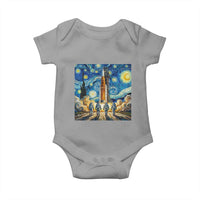 Lunar Mission Astronaut Starry Night Baby Onesie Space Lover Gift