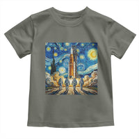 Lunar Mission Astronaut Starry Night Toddler T Shirt Space Lover Gift