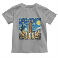 Lunar Mission Astronaut Starry Night Toddler T Shirt Space Lover Gift