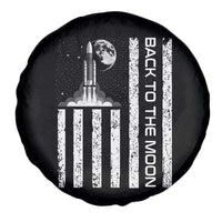 Patriotic American Pride Astronaut Lunar Mission Spare Tire Cover Back To The Moon