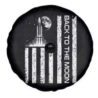 Patriotic American Pride Astronaut Lunar Mission Spare Tire Cover Back To The Moon