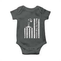 Patriotic American Pride Astronaut Lunar Mission Baby Onesie Back To The Moon
