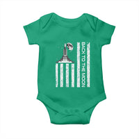 Patriotic American Pride Astronaut Lunar Mission Baby Onesie Back To The Moon