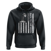 Patriotic American Pride Astronaut Lunar Mission Hoodie Back To The Moon