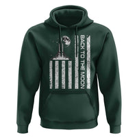 Patriotic American Pride Astronaut Lunar Mission Hoodie Back To The Moon