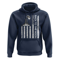 Patriotic American Pride Astronaut Lunar Mission Hoodie Back To The Moon