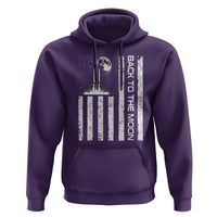 Patriotic American Pride Astronaut Lunar Mission Hoodie Back To The Moon
