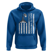 Patriotic American Pride Astronaut Lunar Mission Hoodie Back To The Moon