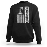 Patriotic American Pride Astronaut Lunar Mission Sweatshirt Back To The Moon
