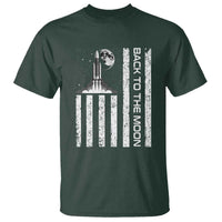 Patriotic American Pride Astronaut Lunar Mission T Shirt Back To The Moon