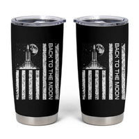 Patriotic American Pride Astronaut Lunar Mission Tumbler Cup Back To The Moon