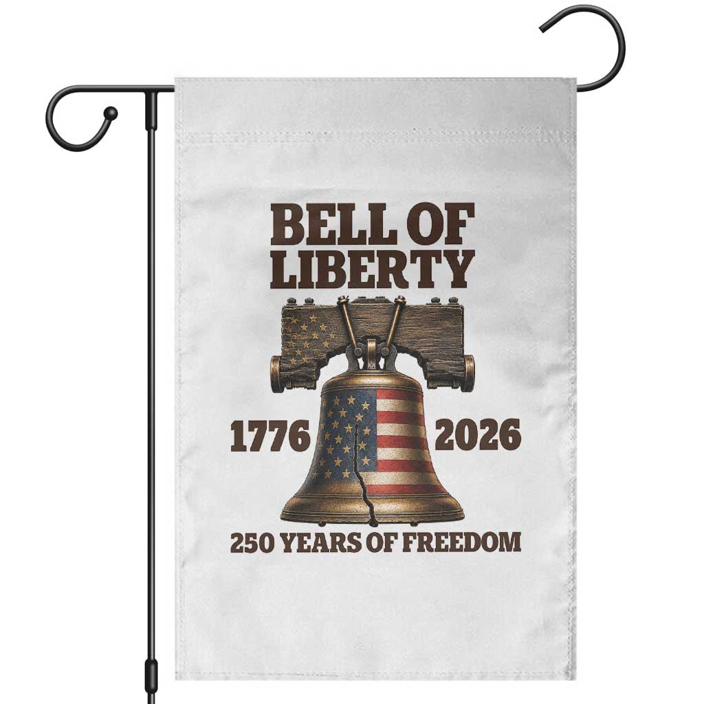 Liberty Bell 250th Anniversary Garden Flag American Pride Gift