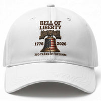 Liberty Bell 250th Anniversary Baseball Cap American Pride Gift