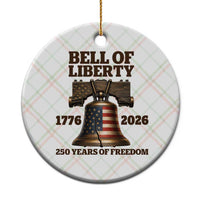 Liberty Bell 250th Anniversary Ceramic Ornament American Pride Gift