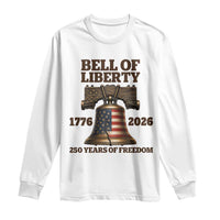 Liberty Bell 250th Anniversary Long Sleeve Shirt American Pride Gift