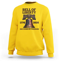 Liberty Bell 250th Anniversary Sweatshirt American Pride Gift