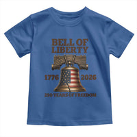 Liberty Bell 250th Anniversary Toddler T Shirt American Pride Gift