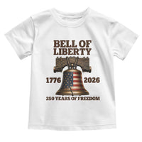 Liberty Bell 250th Anniversary Toddler T Shirt American Pride Gift
