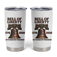 Liberty Bell 250th Anniversary Tumbler Cup American Pride Gift