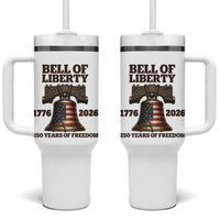 Liberty Bell 250th Anniversary Tumbler With Handle American Pride Gift