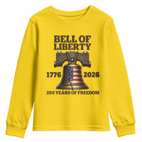 Liberty Bell 250th Anniversary Youth Sweatshirt American Pride Gift