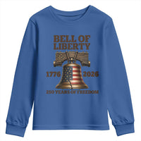 Liberty Bell 250th Anniversary Youth Sweatshirt American Pride Gift