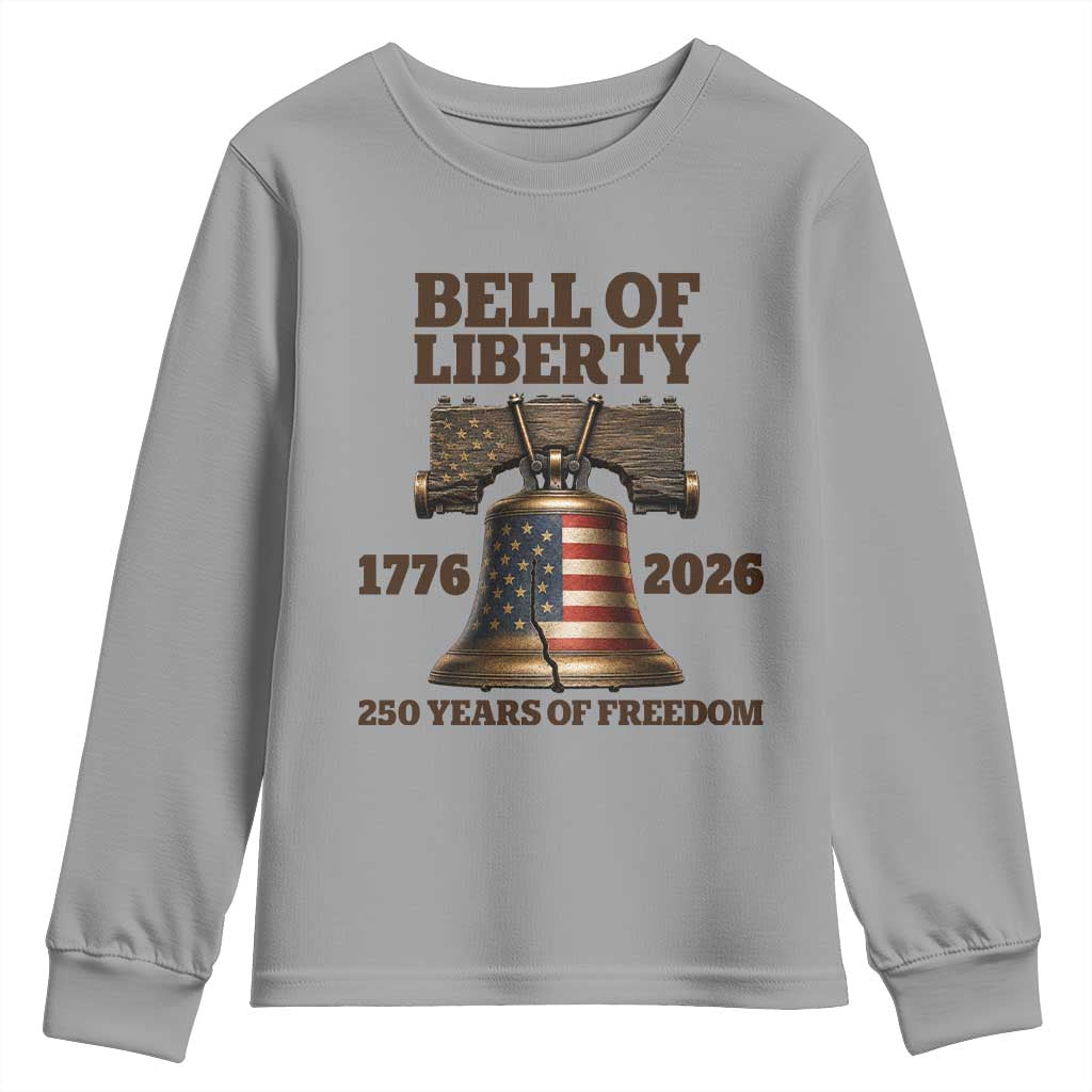 Liberty Bell 250th Anniversary Youth Sweatshirt American Pride Gift