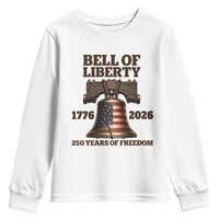 Liberty Bell 250th Anniversary Youth Sweatshirt American Pride Gift