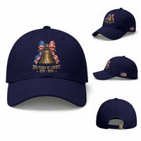 250 Years Of Liberty Baseball Cap American Heritage Bell Graphic