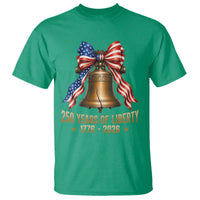 250 Years Of Liberty T Shirt American Heritage Bell Graphic
