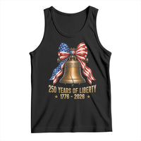 250 Years Of Liberty Tank Top American Heritage Bell Graphic
