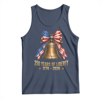 250 Years Of Liberty Tank Top American Heritage Bell Graphic