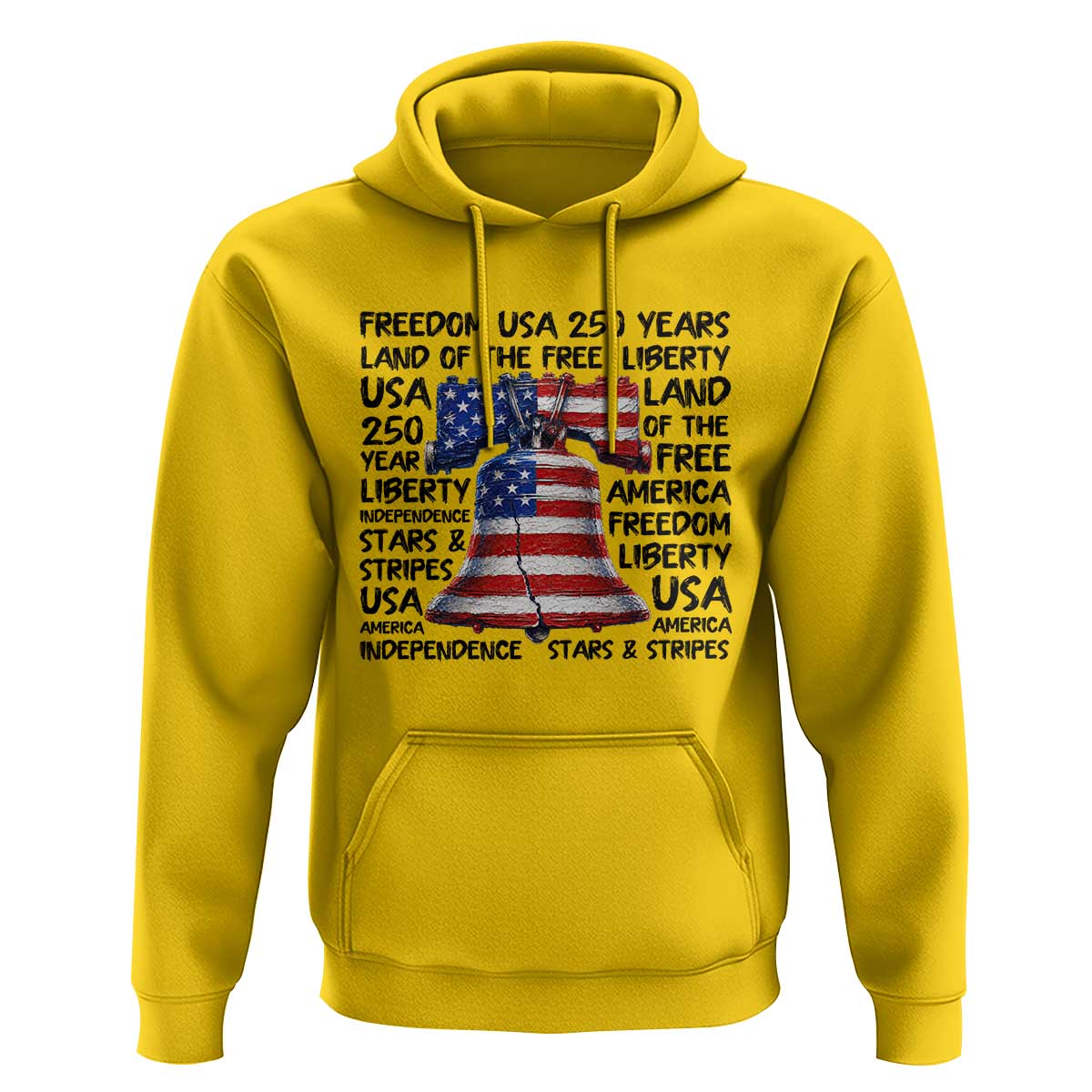 250 Years Of Freedom Hoodie Red White Blue Liberty Bell