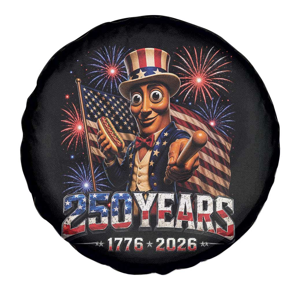 USA 250th Anniversary Tung Tung Sahur Spare Tire Cover Funny American Anniversary Celebration