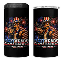 USA 250th Anniversary Tung Tung Sahur 4 in 1 Can Cooler Tumbler Funny American Anniversary Celebration