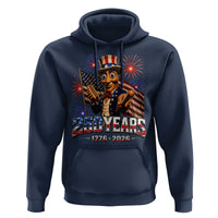 USA 250th Anniversary Tung Tung Sahur Hoodie Funny American Anniversary Celebration