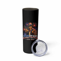 USA 250th Anniversary Tung Tung Sahur Skinny Tumbler Funny American Anniversary Celebration