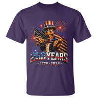 USA 250th Anniversary Tung Tung Sahur T Shirt Funny American Anniversary Celebration