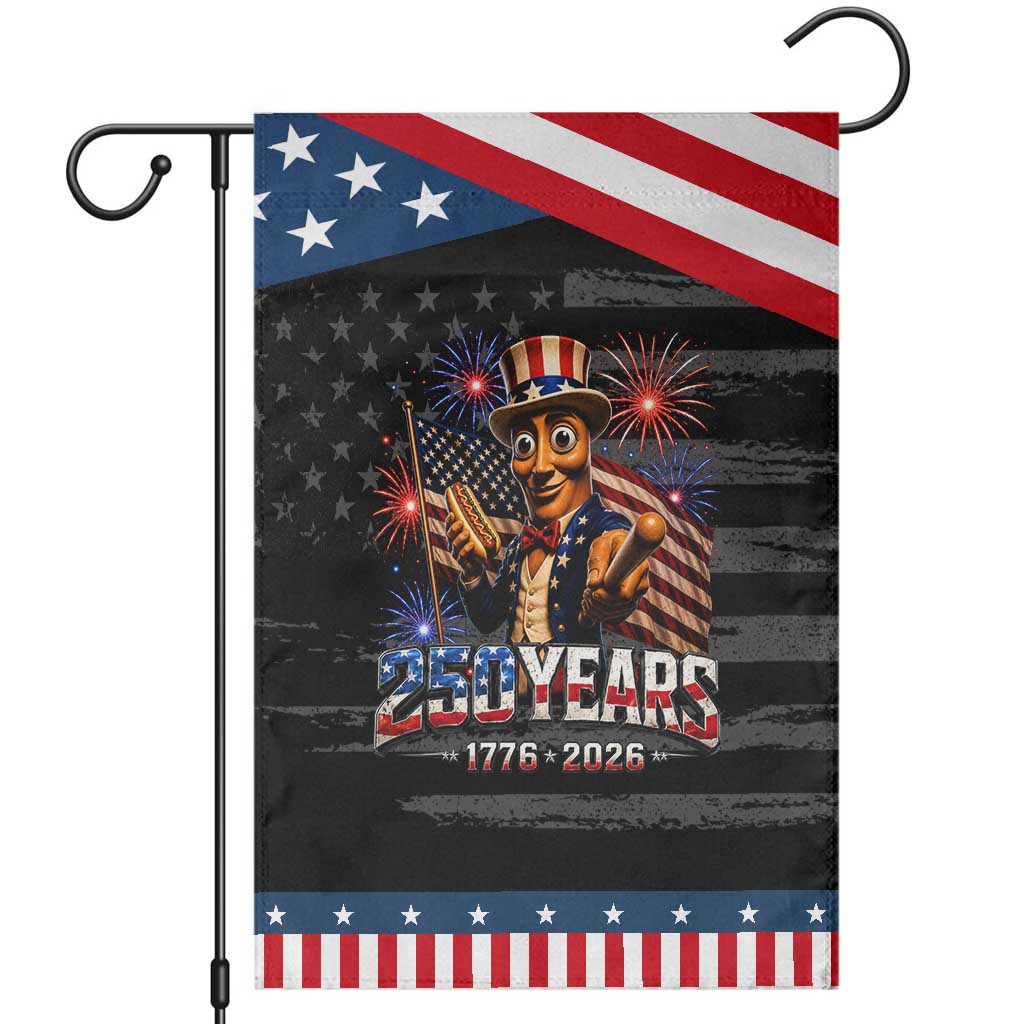 USA 250th Anniversary Tung Tung Sahur Patriotic Garden Flag Funny American Anniversary Celebration