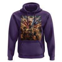 Patriotic Italian Brainrot Farmer Meme Hoodie Funny USA Freedom Jet Fighter Graphic