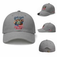 USA 250th Anniversary Feminist Baseball Cap Girls Will Be Girls