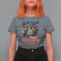 USA 250th Anniversary Feminist T Shirt For Women Girls Will Be Girls