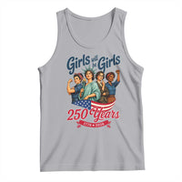 USA 250th Anniversary Feminist Tank Top Girls Will Be Girls