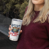 USA 250th Anniversary Feminist Tumbler Cup Girls Will Be Girls