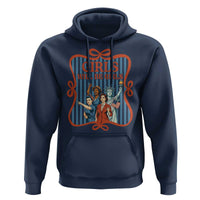 Red White Blue Feminist Pride Hoodie Girls Will Be Girls
