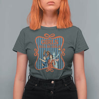 Red White Blue Feminist Pride T Shirt For Women Girls Will Be Girls