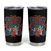 Red White Blue Feminist Pride Tumbler Cup Girls Will Be Girls