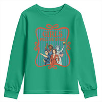 Red White Blue Feminist Pride Youth Sweatshirt Girls Will Be Girls
