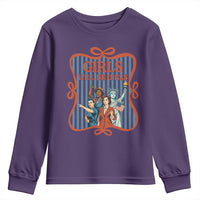 Red White Blue Feminist Pride Youth Sweatshirt Girls Will Be Girls
