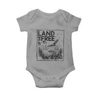 Vintage USA 250 Patriotic Pride Baby Onesie Land Of The Free